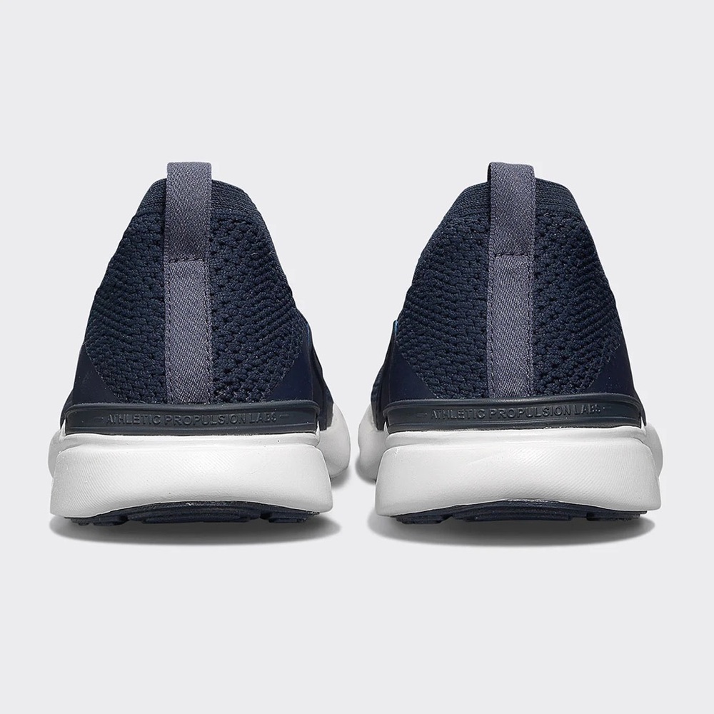 APL Women's Navy Slip-On Knit Sneakers - Picture 4 of 16